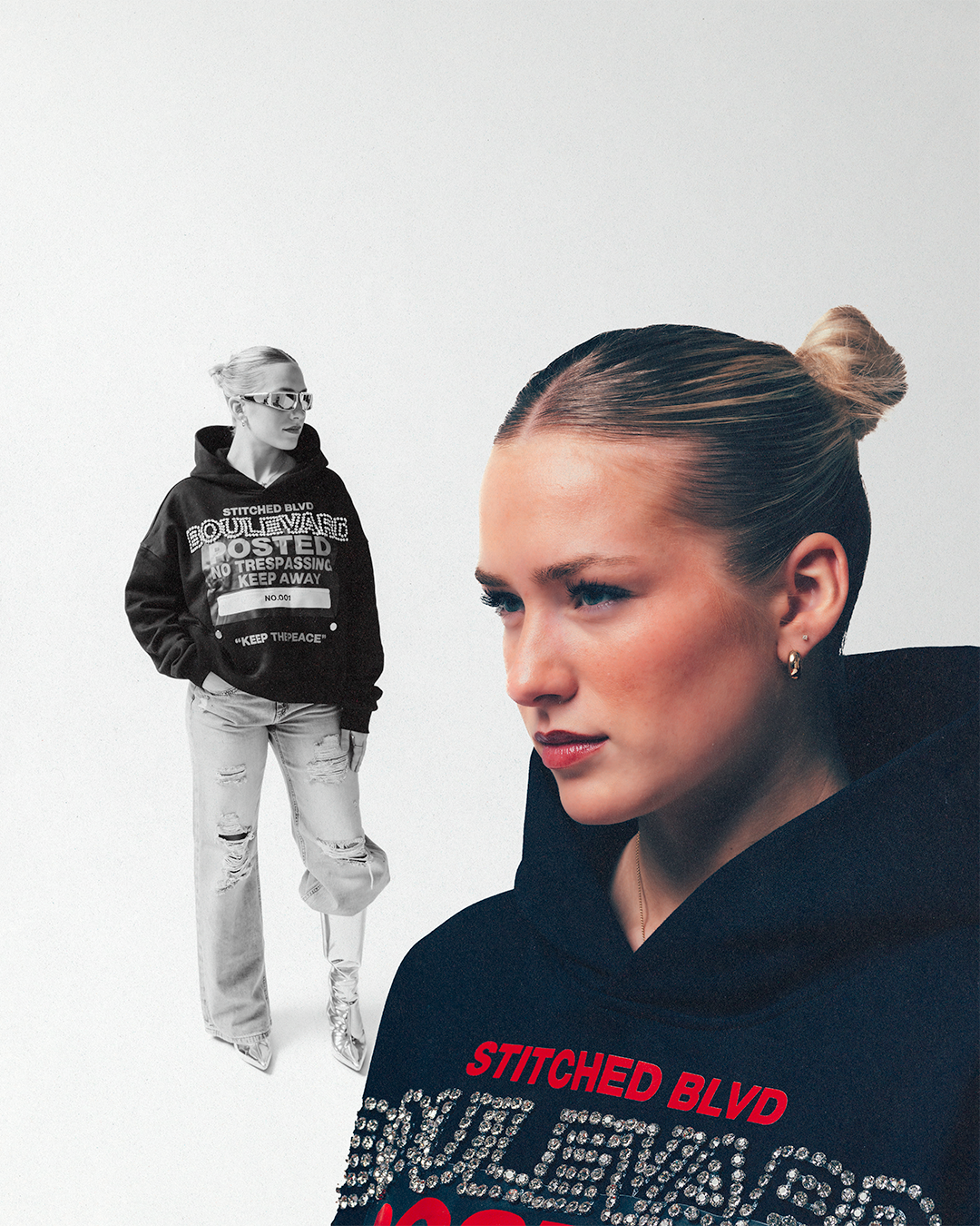 “KEEP AWAY” HOODIE