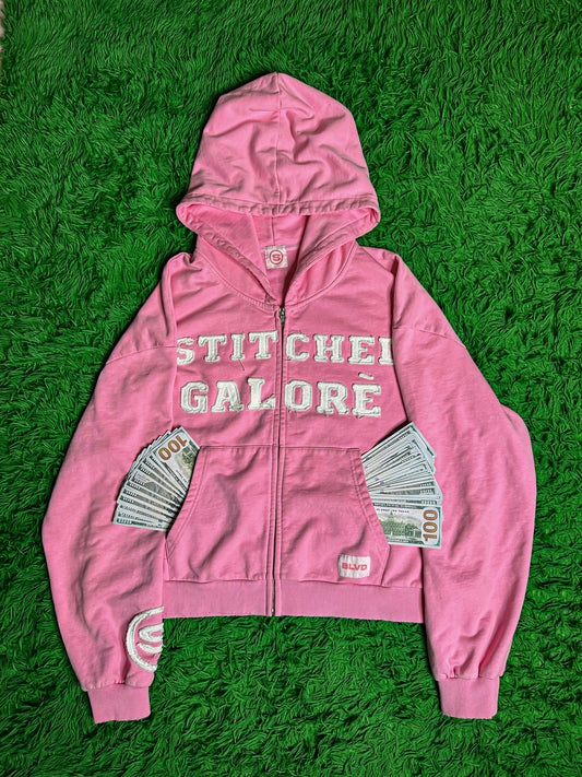 Rosé Galore Zip-up
